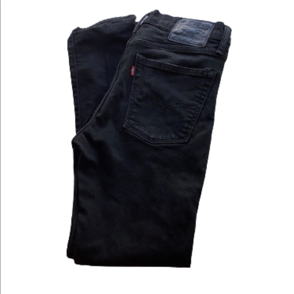 LLevi’s 510 black denim jeans